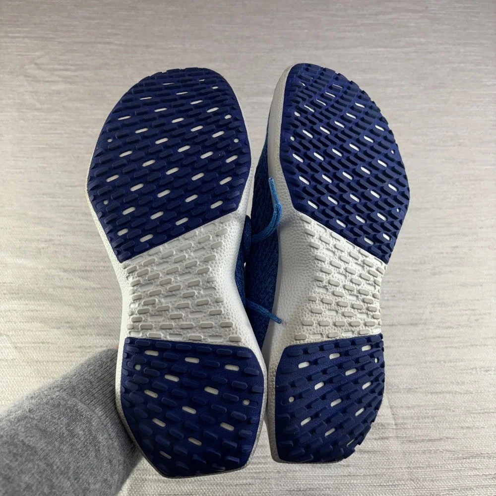 Allbirds Tree Dasher 2 Blue Knit Running‎ Shoes Womens Size 9.5 TD2 Sneakers